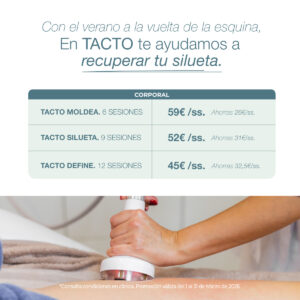 En Tacto de ayudamos a recuperar tu silueta